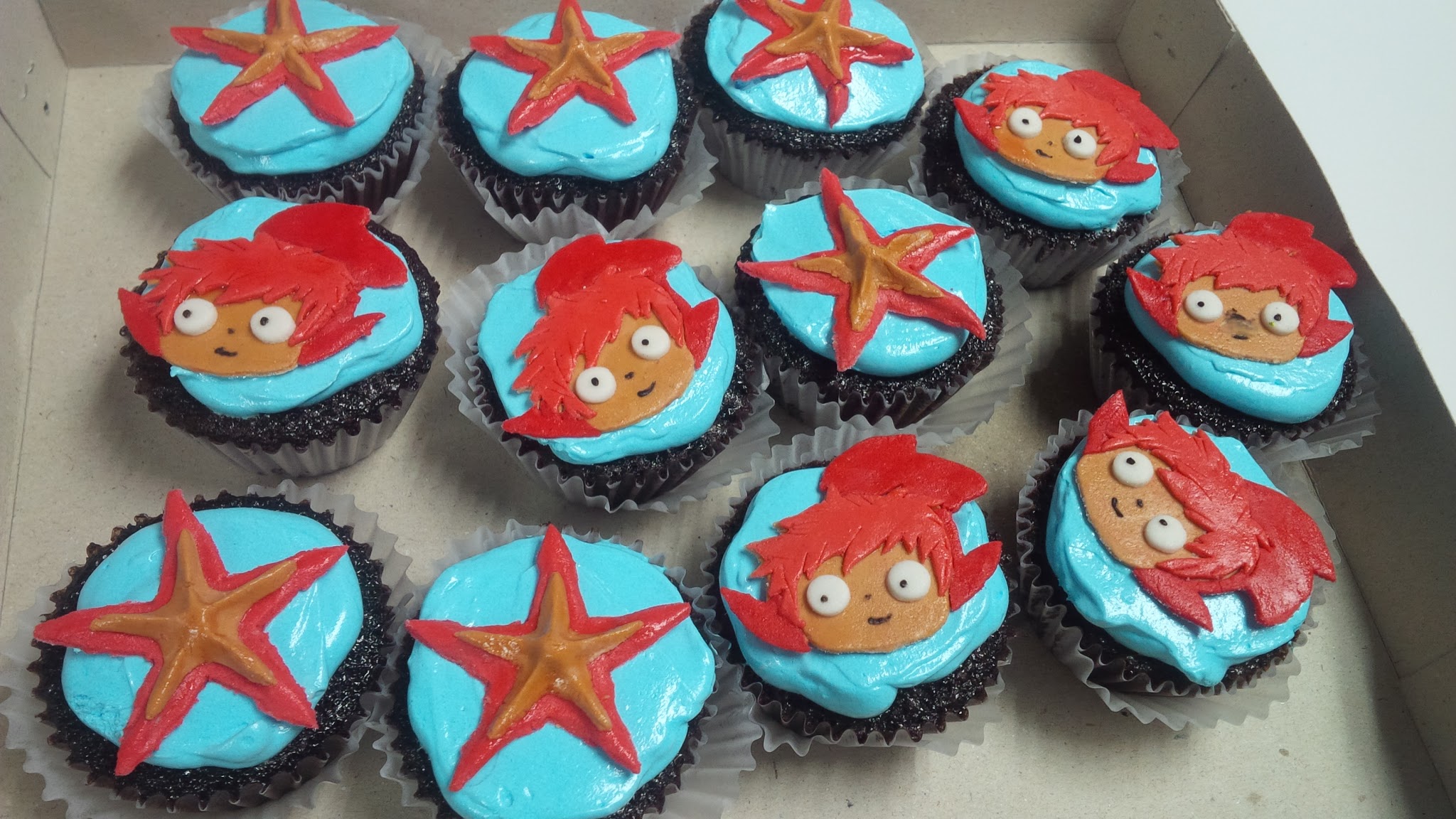 Ponyo Cupcakes - Laagan Kaayo 23rd Birthday