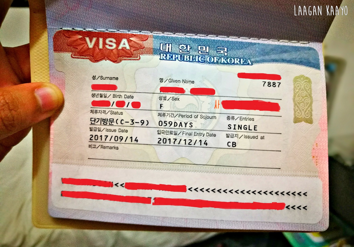 South Korea Tourist Visa